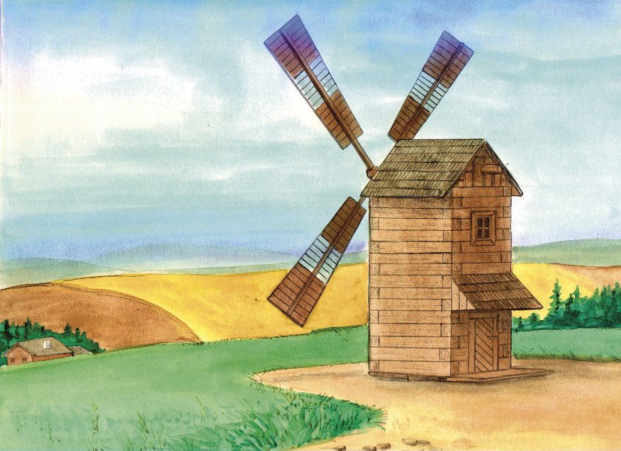 WINDMILL - Walachia wooden toys made in Europe